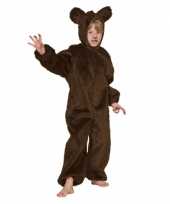 Bruin beren outfit voor kinderen trend