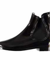 Chelsea boots regenlaarsjes zwart voor dames trend