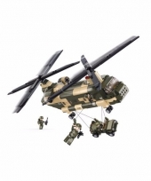Chinook helikopter bouwsteentjes trend