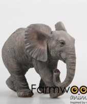 Dierenbeeld olifant 21 cm trend