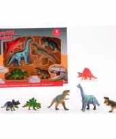 Dino speelgoed figuren 6 stuks trend