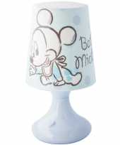 Disney mickey donald nachtlampje 19 cm kleurwisselende led lamp trend