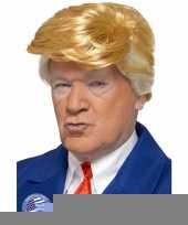 Donald trump pruik blond trend