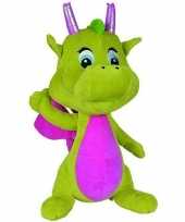 Draken knuffel safiras 50 cm groen trend