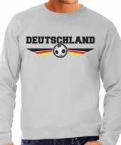 Duitsland deutschland landen voetbal sweater grijs heren trend