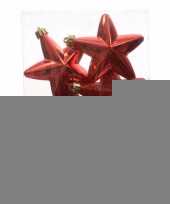 Elegant christmas rode kerstversiering sterren trend
