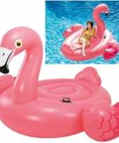 Extra groot flamingo bed trend