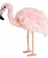 Flamingo knuffeldier 38 cm trend