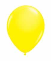 Fluoriserende latex ballonnen neon geel trend