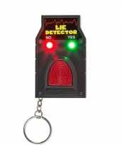 Fop leugendetector sleutelhanger 7 cm met licht en geluid trend