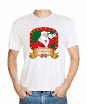 Foute kerst t-shirt wit im not drunk voor heren trend