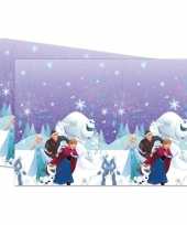 Frozen blauw paars themafeest tafelkleed 120 x 180 cm trend