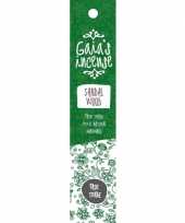 Gaias incense luxe wierook stokjes sandelhout geur trend