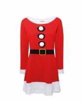 Gebreid kerstvrouw jurkje voor dames trend