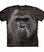 Gorilla t-shirt voor volwassenen trend