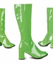 Groene jaren 60 laarzen trend