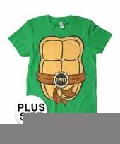 Grote maat heren ninja turtles verkleedkleding trend