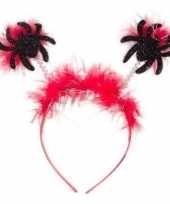 Halloween diadeem met spinnen voor dames trend