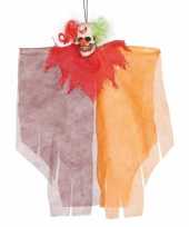 Halloween hangdecoratie pop horror clown 30 cm trend