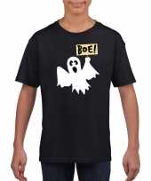 Halloween spook t-shirt zwart kinderen trend