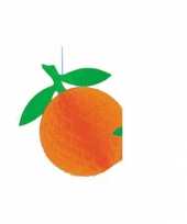 Hangdecoratie oranje sinaasappel trend