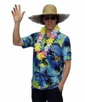 Hawaii shirt met palmbomen trend