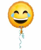 Helium ballon lachende smiley 43 cm trend