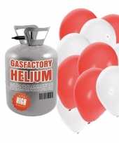Helium tank met bruiloft 30 ballonnen trend