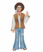 Hippie man van karton 88 cm trend