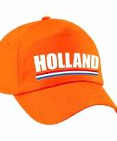Holland supporter pet cap nederland oranje kinderen trend