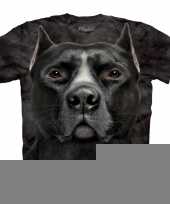 Honden t-shirt pitbull voor volwassenen trend