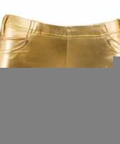 Hotpants goud voor dames trend