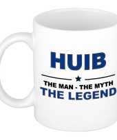 Huib the man the myth the legend collega kado mokken bekers 300 ml trend