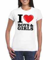 I love boys girls t-shirt wit dames trend