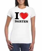 I love darten t-shirt wit dames trend