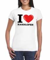 I love hardlopen t-shirt wit dames trend