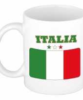 Italiaanse vlag theebeker trend