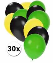 Jamaicaanse feest ballonnen 30 st trend 10087277