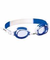 Jongens duikbrillen blauw siliconen bandje trend