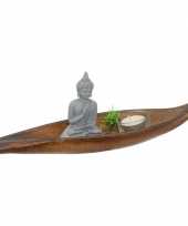 Kaarsenset met boeddha 6 delig trend