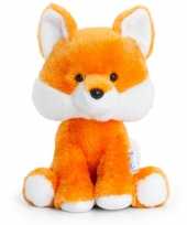 Keel toys oranje pluche vos knuffel 14 cm trend