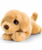 Keel toys pluche bruine labrador honden knuffel 25 cm trend