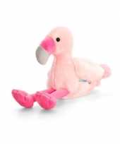 Keel toys pluche flamingo knuffel 14 cm trend