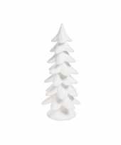 Kerst decoratie kerstboom wit 52 cm trend