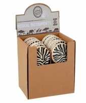 Kinderspeelgoed damru zebra 20 cm trend