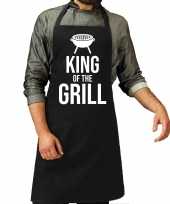 King of the grill barbecue bbq schort zwart voor heren trend