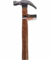 Klauwhamer hamer met houten steel 450 gram 34 cm trend