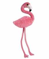 Knuffelvogel flamingo roze 100 cm trend