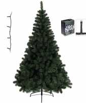 Kunst kerstboom imperial pine 120 cm met warm witte verlichting trend