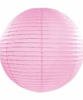 Lampion 35 cm licht roze trend